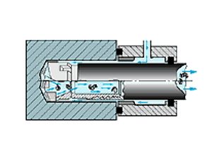 Deep Hole Drilling Illustration