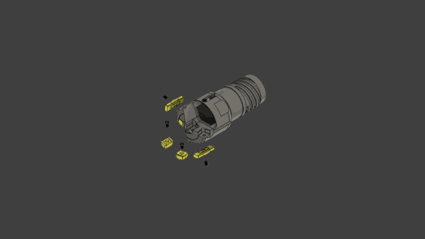 Cronus Drill exploded view